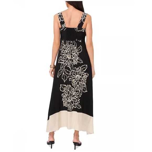 VINCE CAMUTO
Women's Floral Square-Neck Smocked-Back Sleeveless
Maxi Dress Sz M - Picture 3 of 12